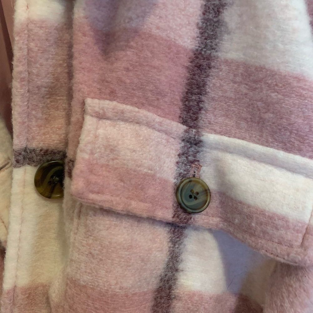Pink plaid jacket - Picture 4 of 6